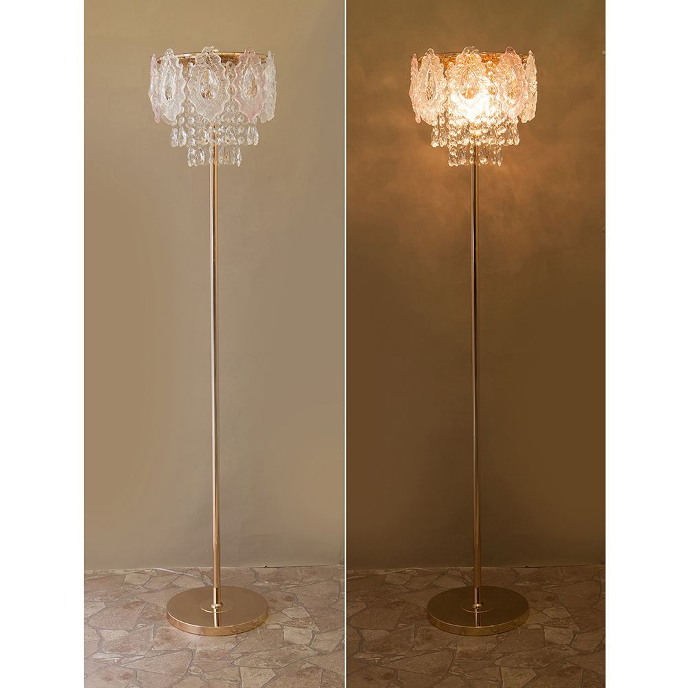 クリスタルフロアランプ FAIRY フェアリー 3灯 シャンデリア スタンドライト LED対応 電球付き 2703