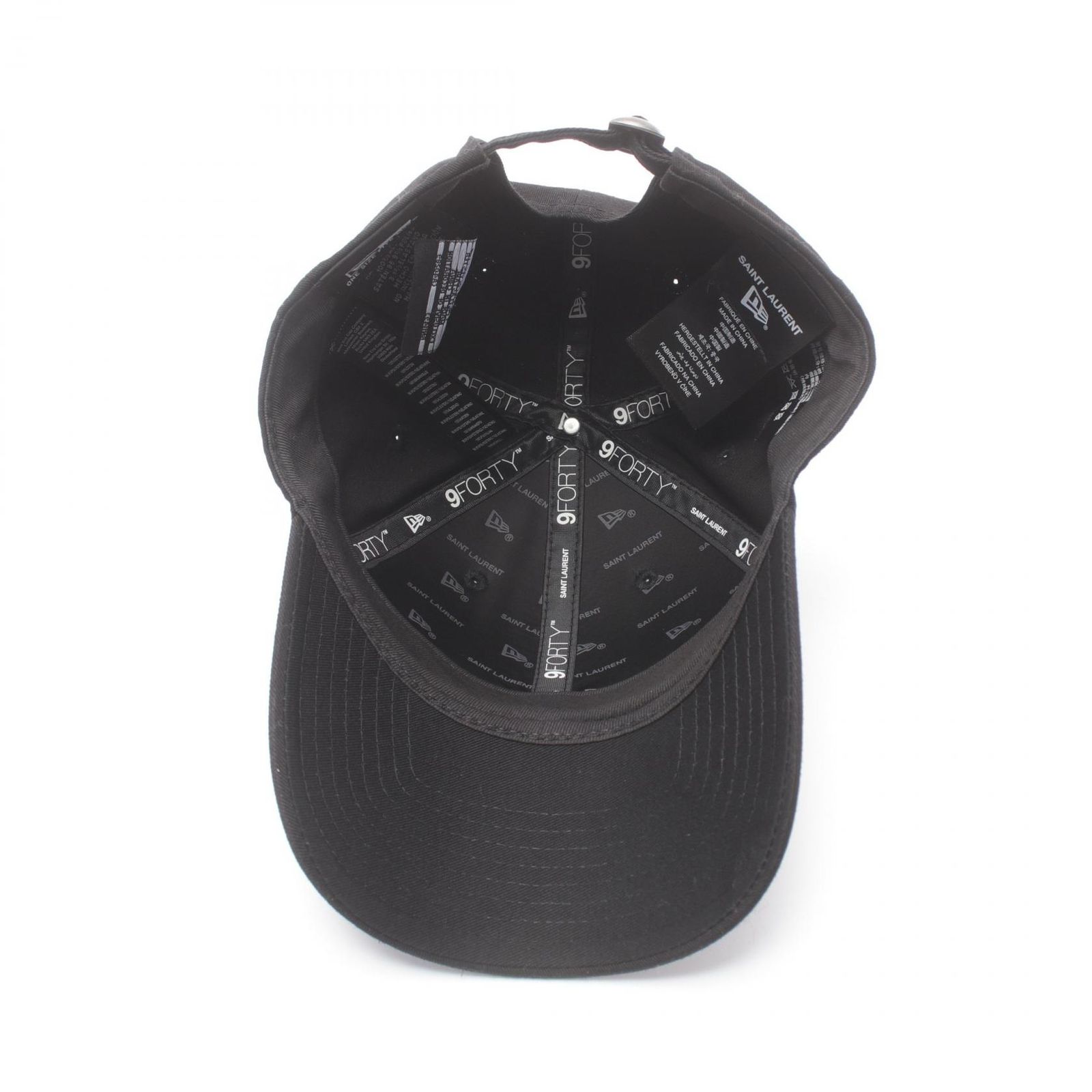 イヴ・サンローラン SAINT LAURENT PARIS × NEW ERA YSLロゴ