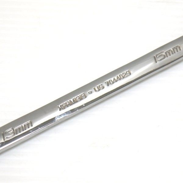 Snap-on ダブルフレックスロングギアレンチ XFRM1315 13×15mm ダブルフレックスラチェッティングボックスレンチ スナップオン ≡DT4683