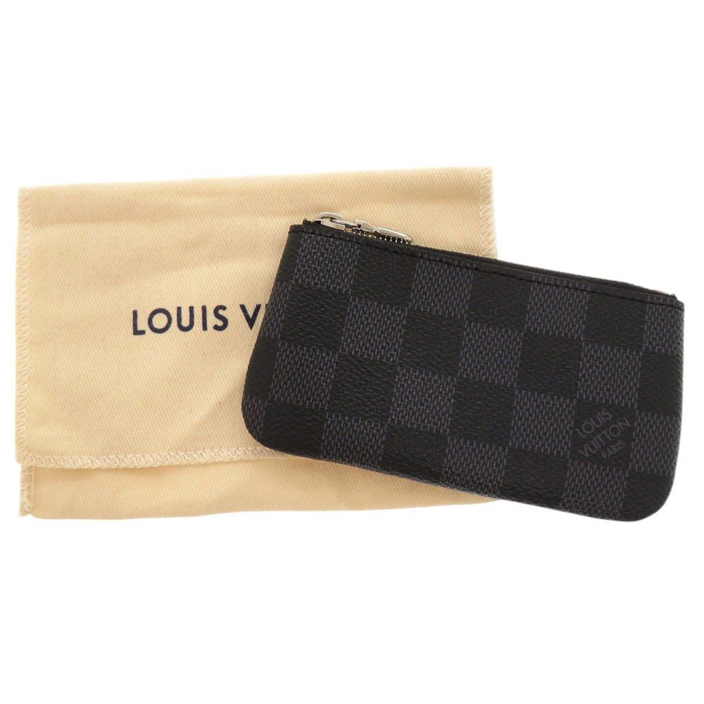 LOUIS VUITTON ポシェットクレ コインケース ダミエ グラフィット