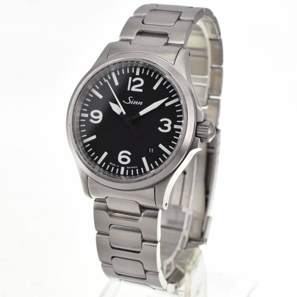 ジン Sinn 556.A 556シリーズ デイト 裏スケ 自動巻き メンズ良品箱 