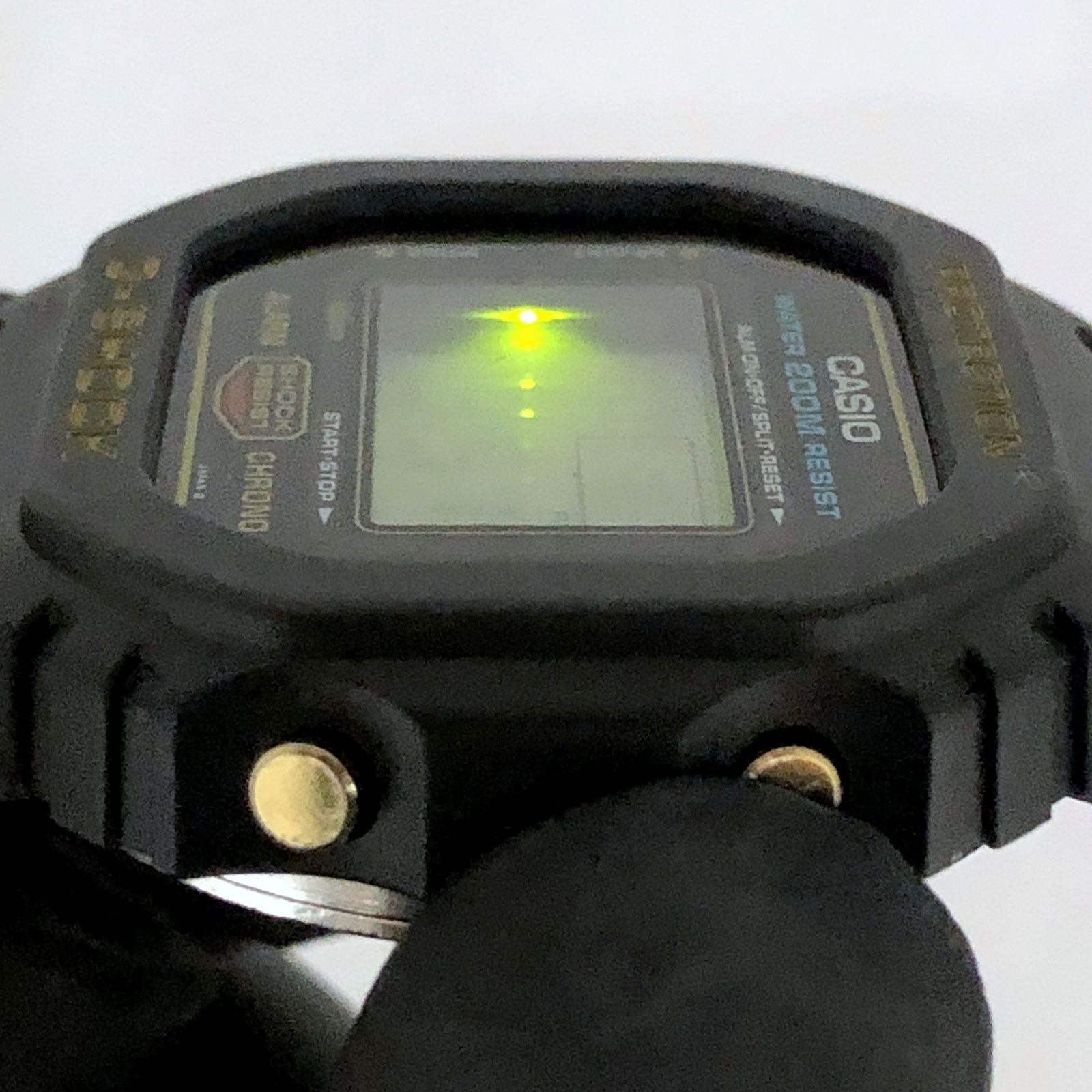 DW-5600C-9V 海外スピード レストア品 ゴールドVer. グリーン豆