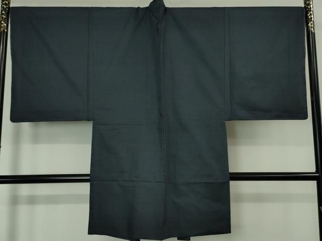 平和屋本店□極上 男性 本場大島紬 アンサンブル キングサイズ 長羽織