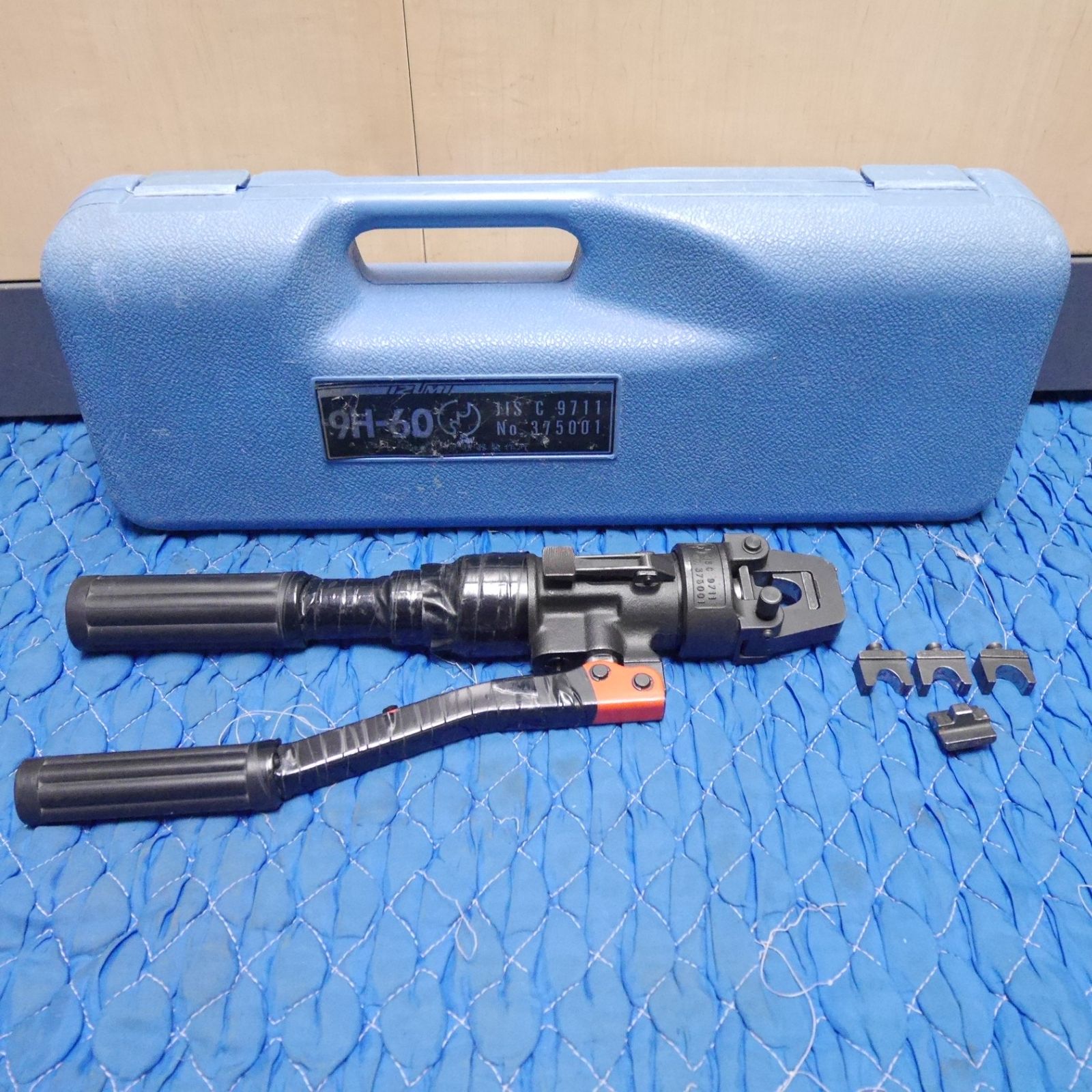 送料無料 泉精器 手動 油圧式 工具 9H-60 圧着 工具 道具 IZUMI イズミ