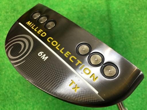 オデッセイ MILLED COLLECTION TX 6M 34インチ パター PT スチール フレックスその他 メンズ 男性用 右利き 右用 Cランク ゴルフクラブ