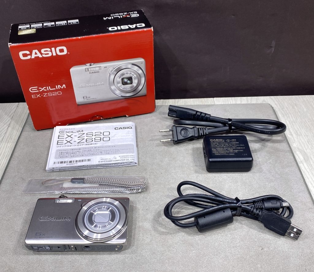 動作品】CASIO EXILIM EX-ZS20 【公式通販】