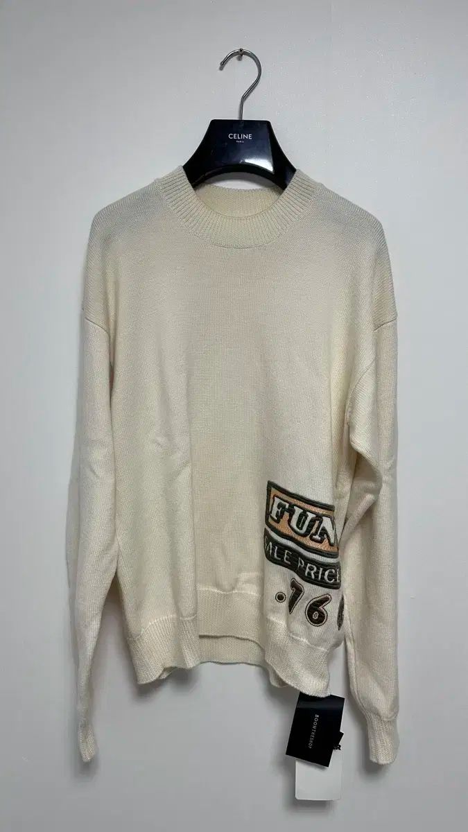 Jil Sander(ジルサンダー) メンズ モクネック アイボリー ニット セーター 48 （ 100 ） 正規品 新品