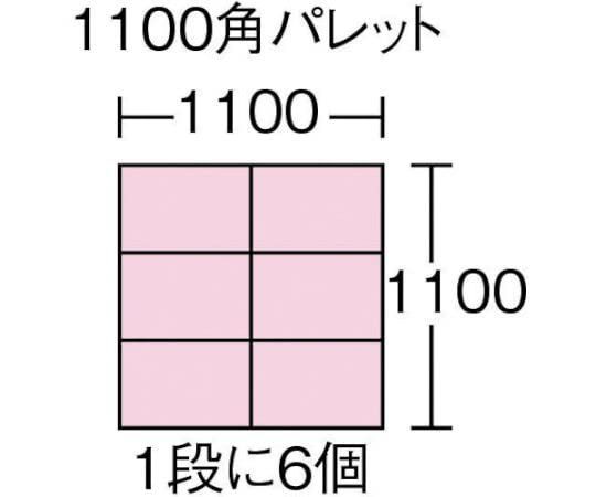 人気商品 TRUSCO トラスコ 導電性コンテナ PZ-0001E-BK