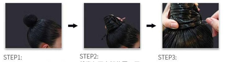 ヘアウィッグ 丸型 社交ダンス デモ 2色 オーダーメイド ハンドメイド