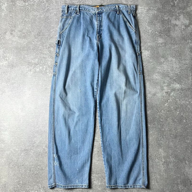 00s Levis シルバータブ ペインター デニム パンツ 38 34 / 00年代 リーバイス Silver Tab オールド ジーンズ ワイド CARPENTER