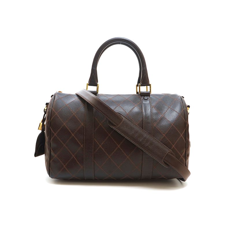 CHANEL シャネル ボストンバッグ ビコローレ 2WAY ハンド ショルダー