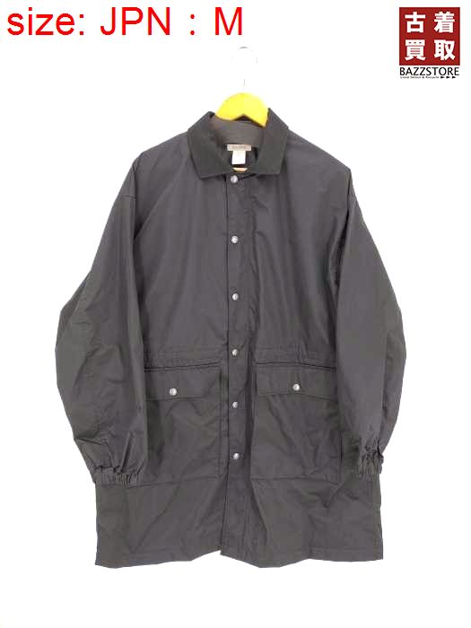 VAINL ARCHIVE スエードレザーステンカラーコート