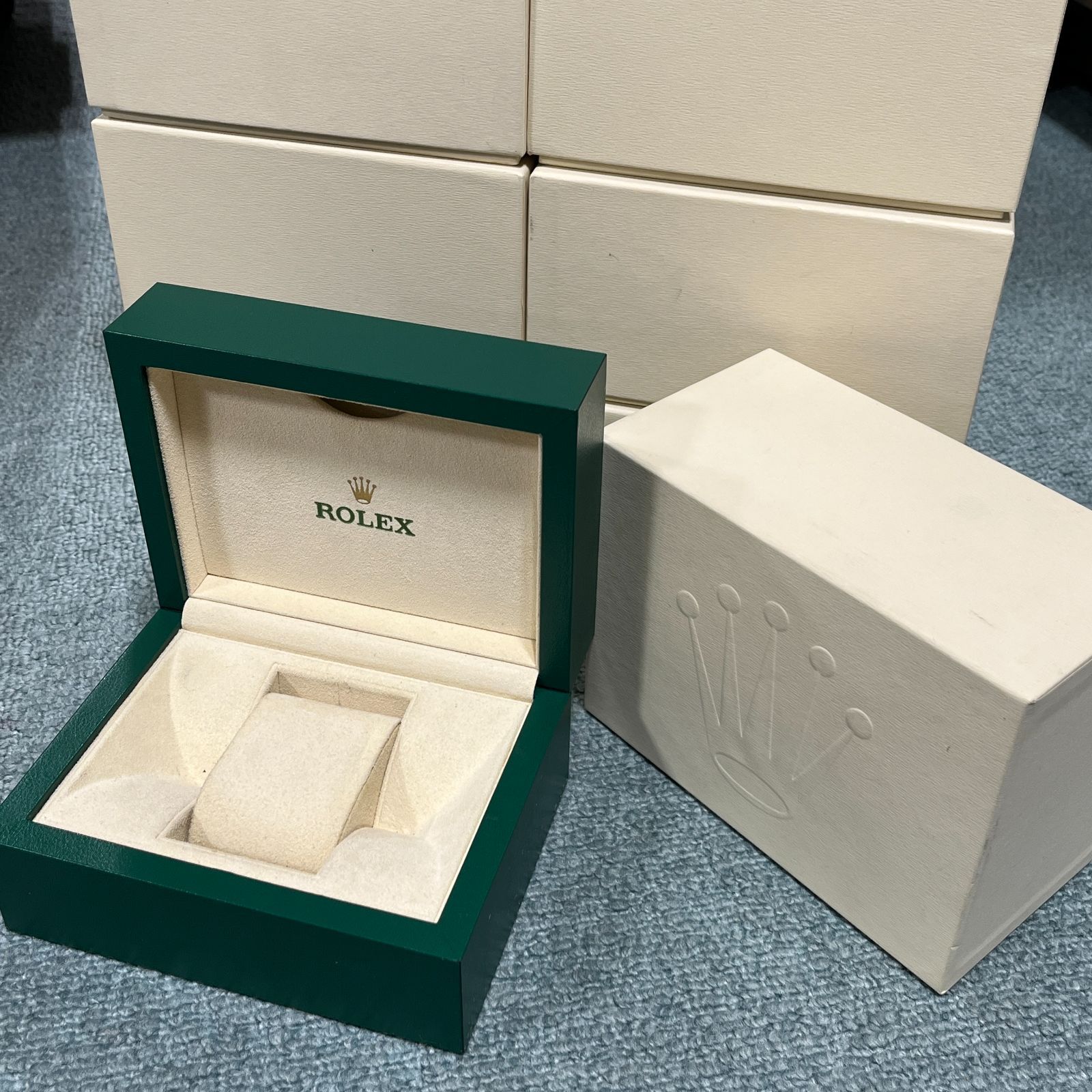 中古】ROLEX 内箱・外箱 Sサイズ 小箱 10個セット 純正 - メルカリShops