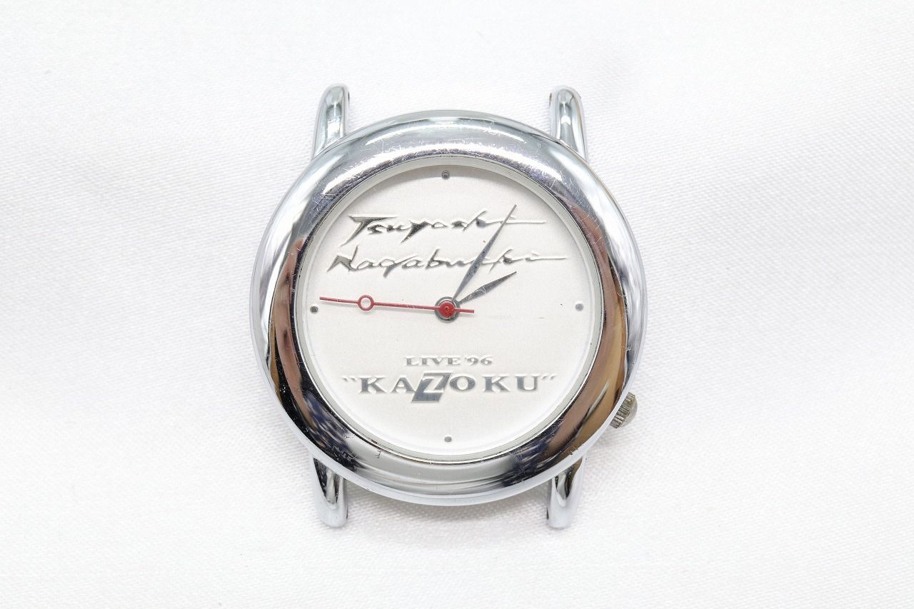 動品　長渕剛　時計　KAZOKU　 LIVE'96 　限定モデル腕時計 動品長渕剛時計KAZOKU LIVE\\\u002796 限定モデル腕時計