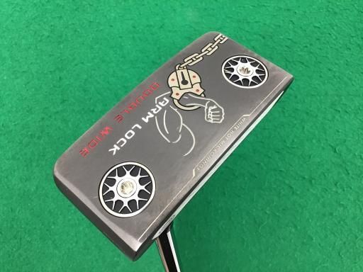【中古ゴルフクラブ】オデッセイ　ODYSSEY　OD DOUBLE WIDE ARMLOCK 39 JV パター スチールシャフト　シャフト：スチールシャフト 中古】 オデッセイ ARMLOCK DOUBLE WIDE 39インチ パター PT スチール