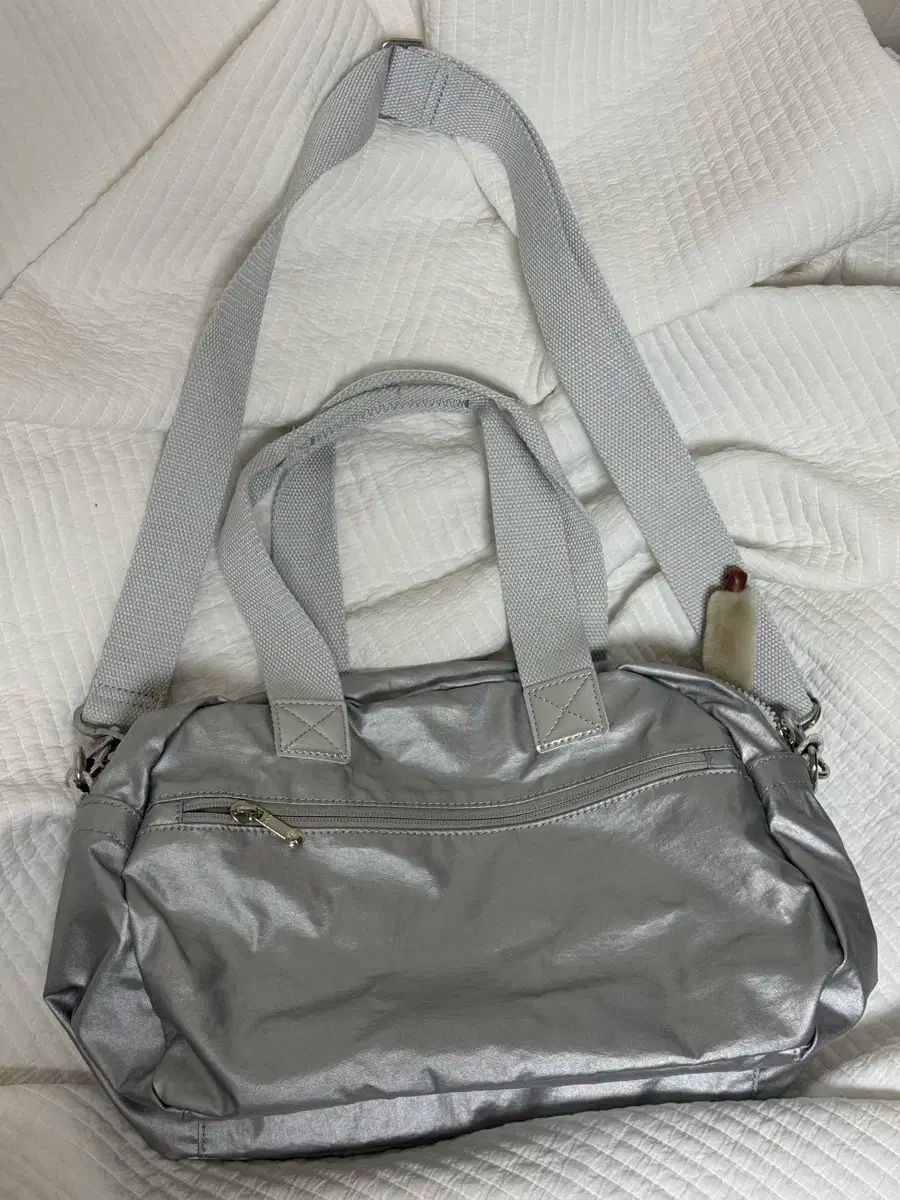 クロスバッグ シルバー