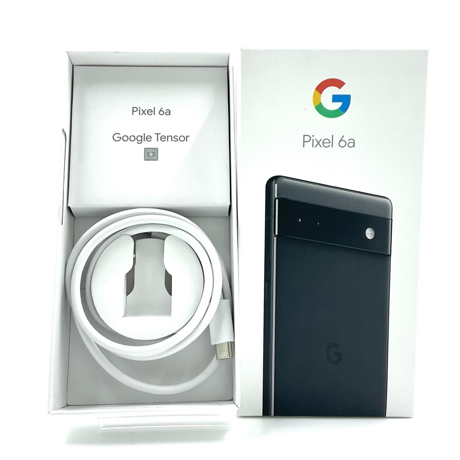 Google Pixel 6a 128GB チャコール SIMフリー GB17L 白ロム 動作
