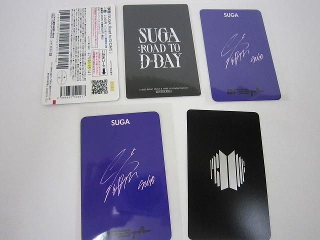 中古品 韓流 防弾少年団 BTS BTS SUGA トレカ ディフェスタ