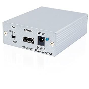 ハイパーツールズ HDMI to VGA コンポーネント変換器 CP-1262HST