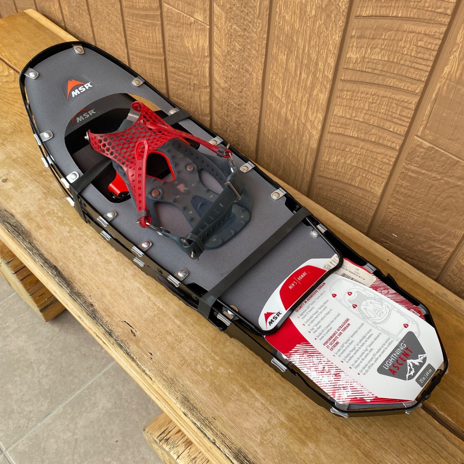 スノーシュー MSR ライトニングアッセント 男性用 25インチ⭐︎値引き要相談 スノーシュー MSR ライトニングアッセント 男性用 25インチ