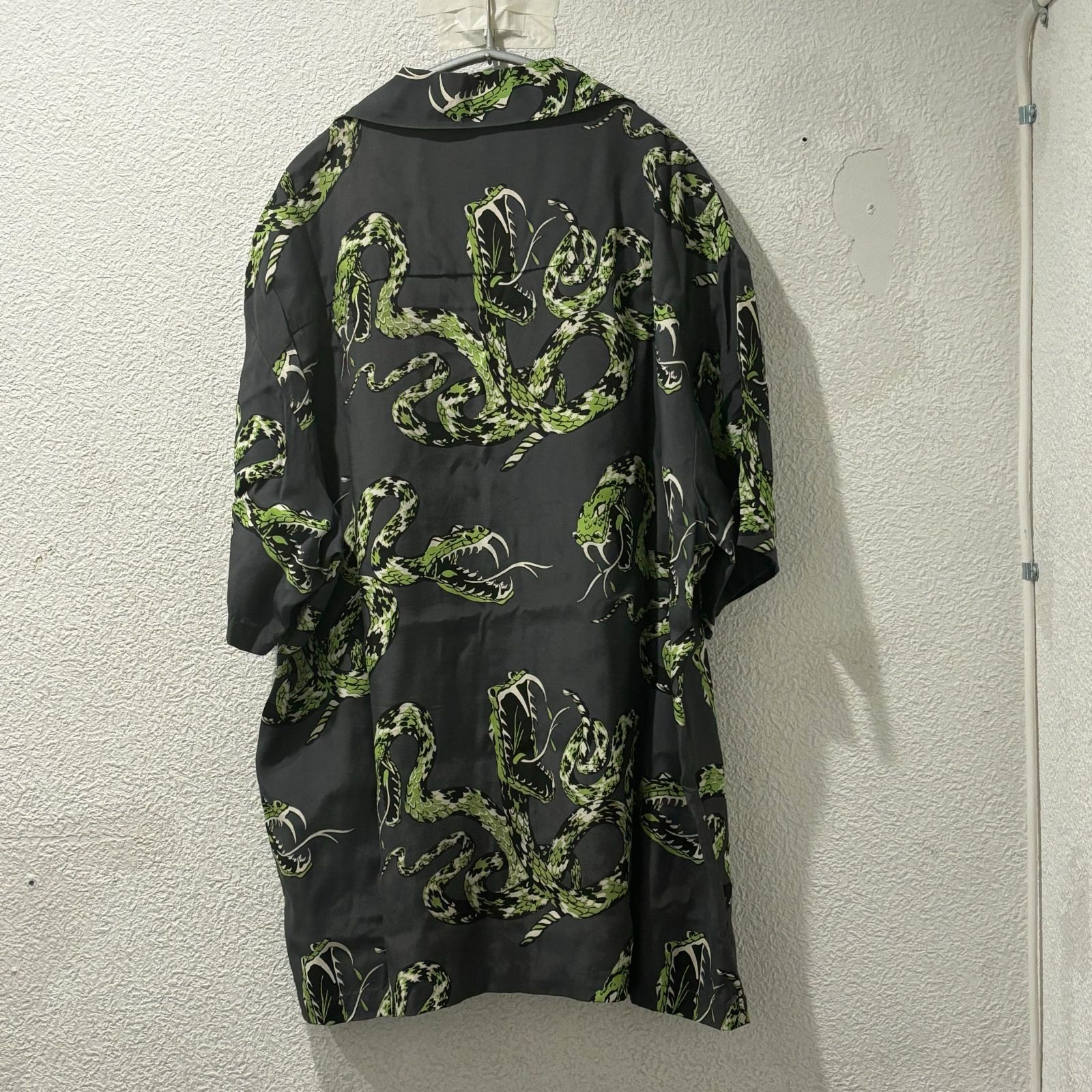 NEIGHBORHOOD ネイバーフッド RATTLE SNAKE ヘビ 半袖オープンカラー