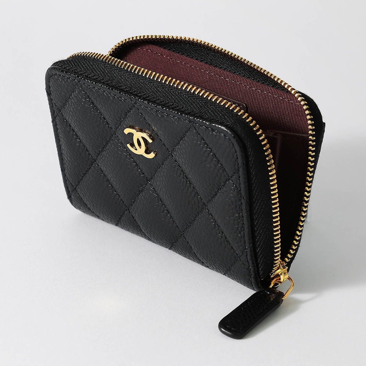 新品 シャネル CHANEL カードケース CLASSIC ZIP COIN PURSE ブラック  