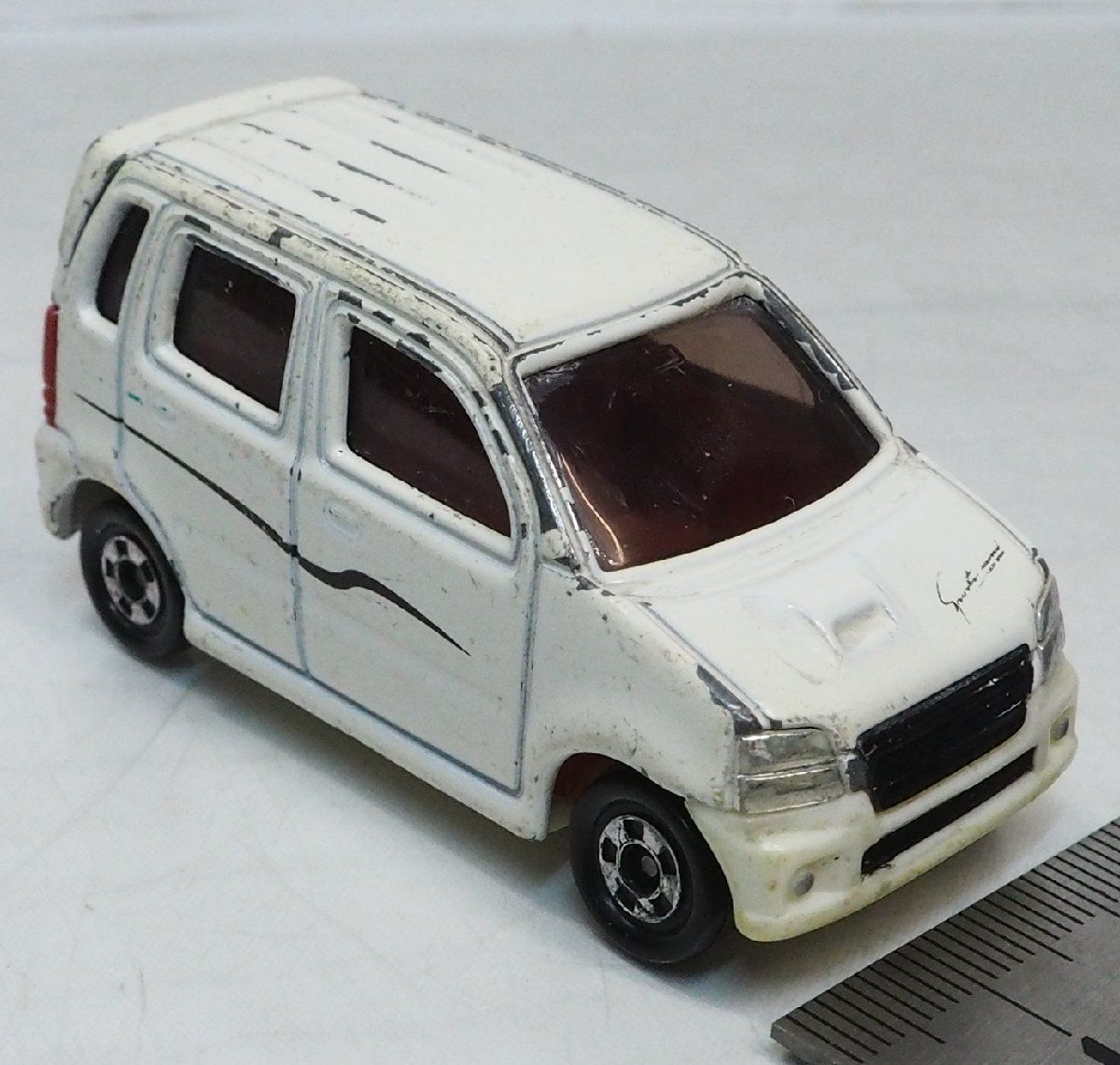 トミカ#71【スズキ ワゴンR SUZUKI WAGON R 白ホワイト】1/56 ミニカー