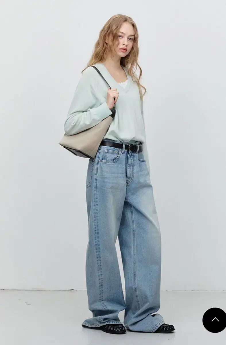 Dunst ダンスト ワイド デニム RELAXED WIDE JEANS LIGHT BLUE