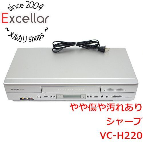 bn 8 SHARP ビデオデッキ VC-H220 リモコン付き