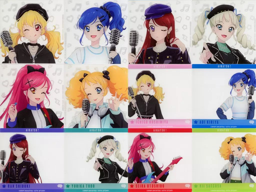 中古】キャラカード 全12種セット 「アイカツ! 10th STORY