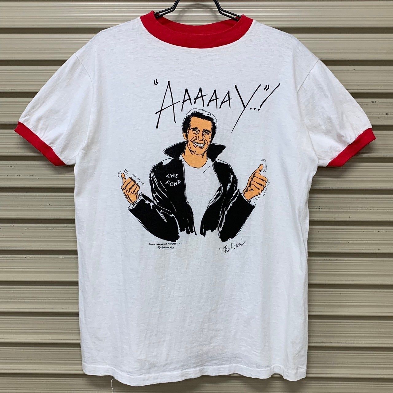 70s 半袖 Tシャツ リンガーT NY XL 古着 古着屋 埼玉 ストリート オンライン 通販 アメカジ ビンテージ 23A6060