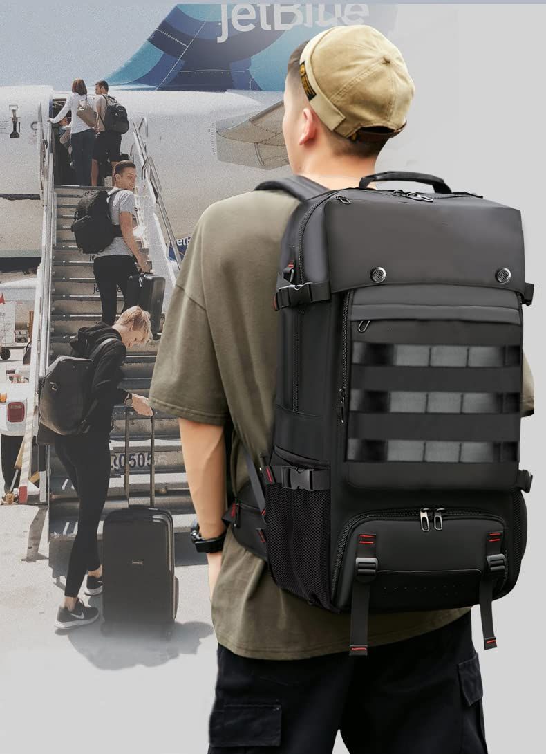 リュックサック ハイキングバッグ アウトドア リュック 大容量 収納性 登山 防水 防災 70L 軽量 アウトドアバックパック 旅行用 スポーツ スポーツ キャンプ 釣り shrradoo リュック