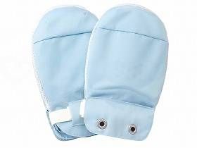 2営業日で発送 竹虎 041051 セーフミトンⅡブルー 1双入 適応手首廻り13㎝～18㎝ 適応手の長さ14㎝～20㎝