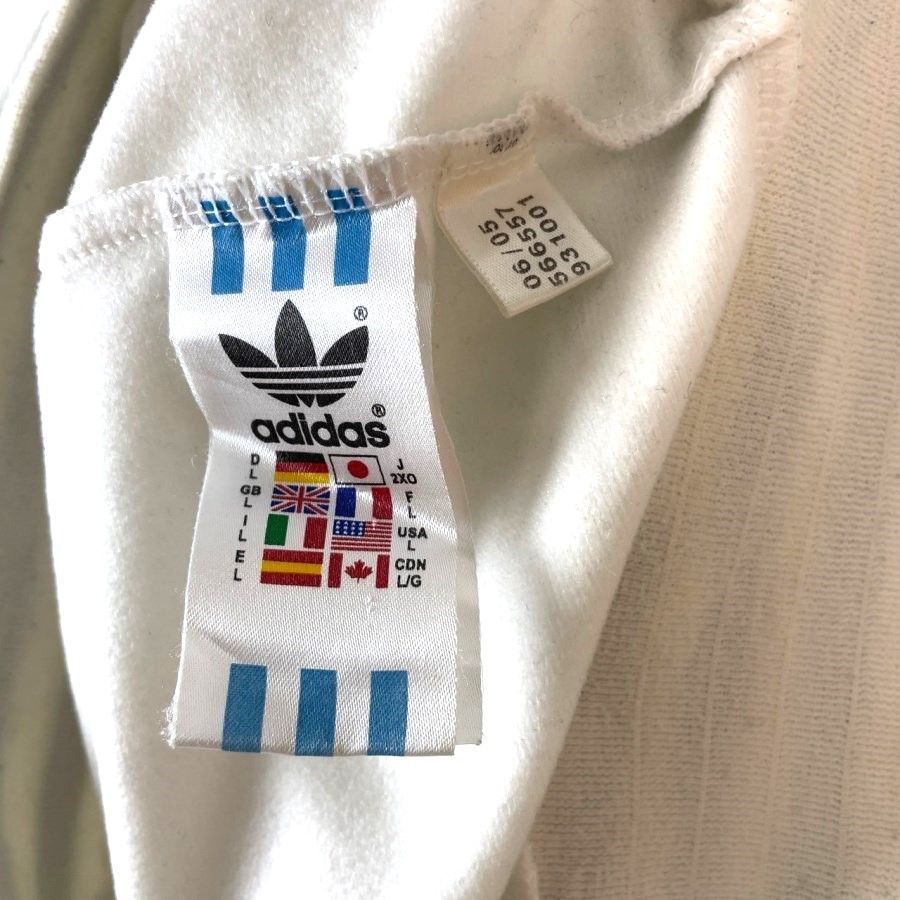 80s90sアディダスAdidasトラックジャケット袖ラインジャージ 
