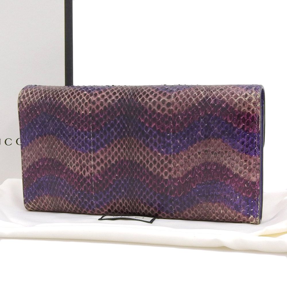 本物保証】 グッチ GUCCI インターロッキングG コンチネンタル ホック  