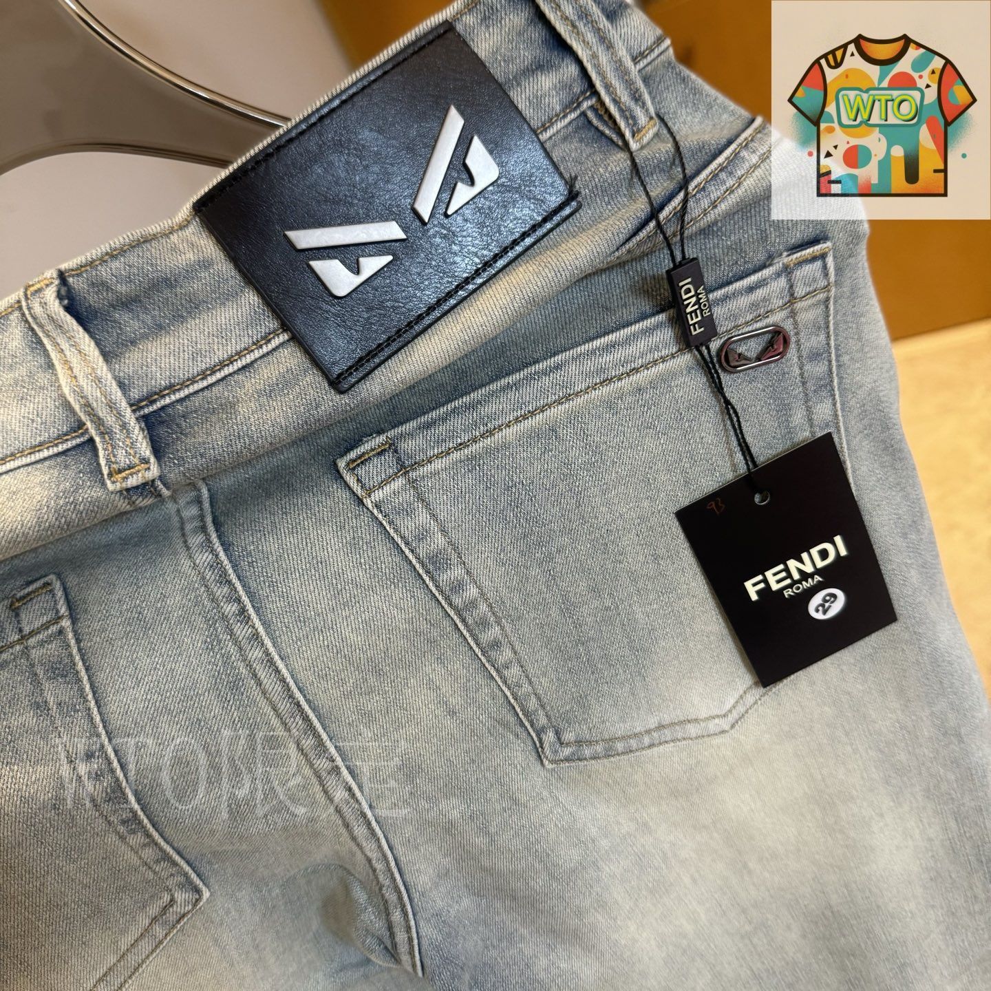 今日特価】Fendi 25SS オリジナル水洗いジーンズ-3 - メルカリ