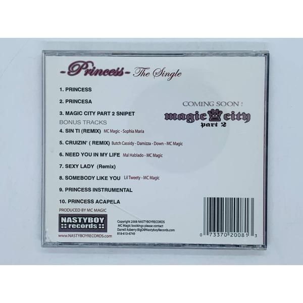 CD MC MAGIC Princess / THE FIRST SINGLE FROM THE NEW CD / magic city part 2  / アルバム 激レア G06