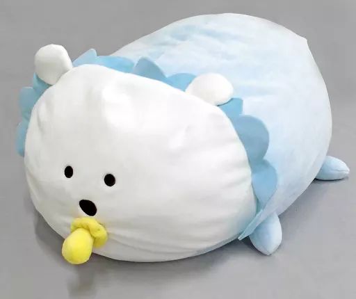 【中古】クッション・抱き枕・本体(キャラクター) 自分ツッコミくま(赤ちゃん) もちもち俵型クッション 「自分ツッコミくま」