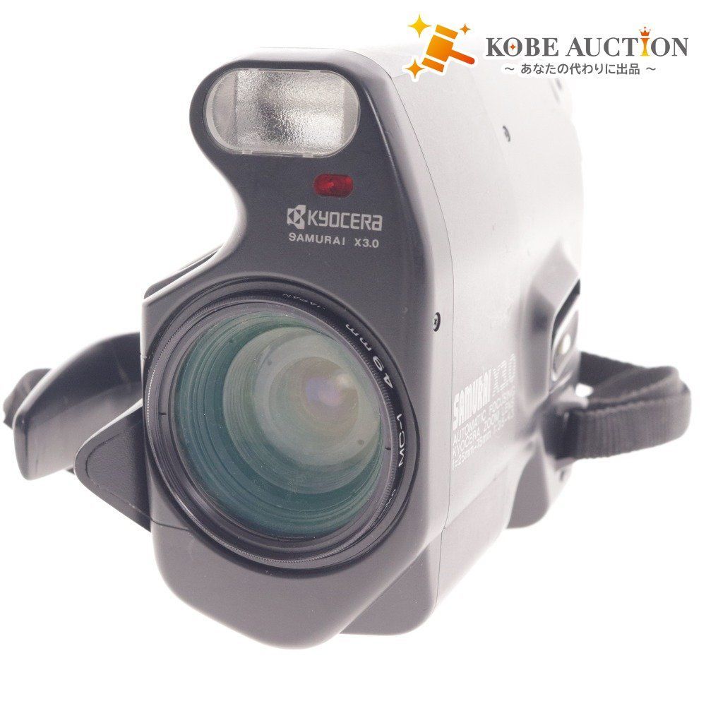 #34 KYOCERA 京セラ SAMURAI X3.0 フィルムカメラ 極美品】KYOCERA SAMURAI X3.0 フィルムカメラ 完動品