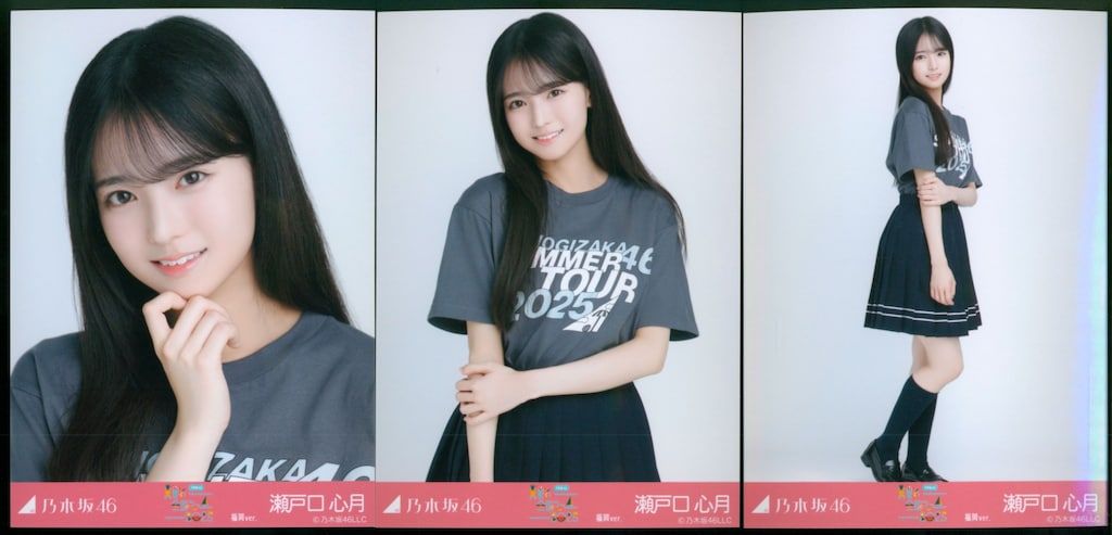 乃木坂46 生写真 瀬戸口心月 ドット ライブT コンプ 瀬戸口心月 乃木坂46 生写真 13th BD ライブtシャツ コンプ ①