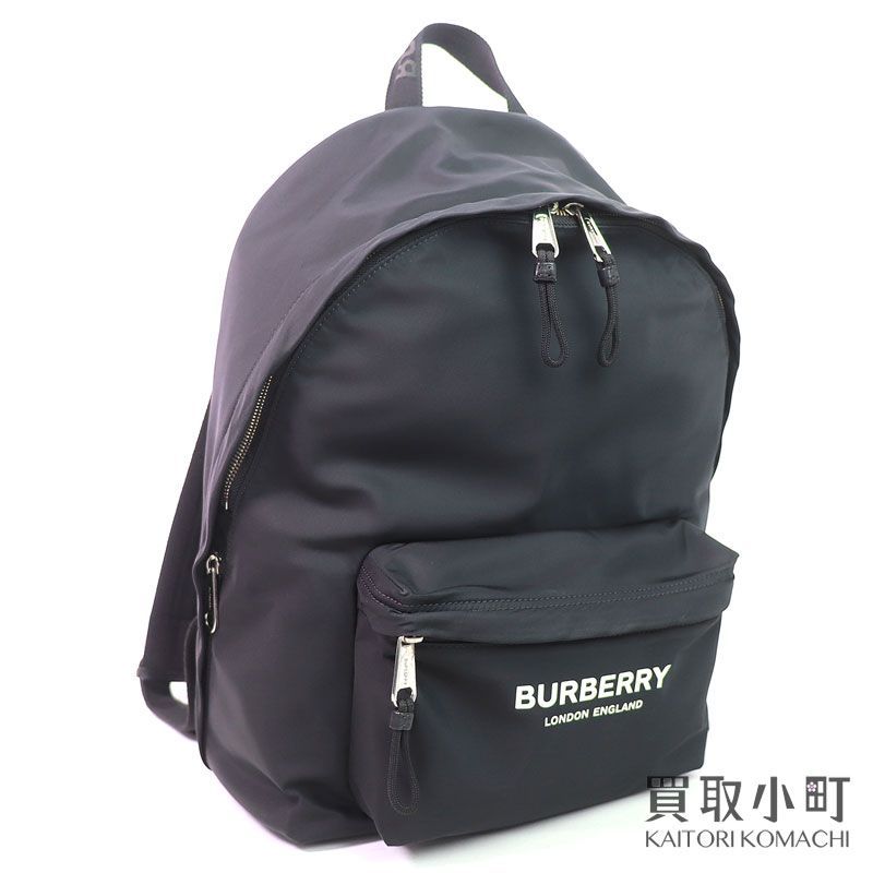 Burberry リュック ナイロン ロゴプリント バックパック 期間限定特別