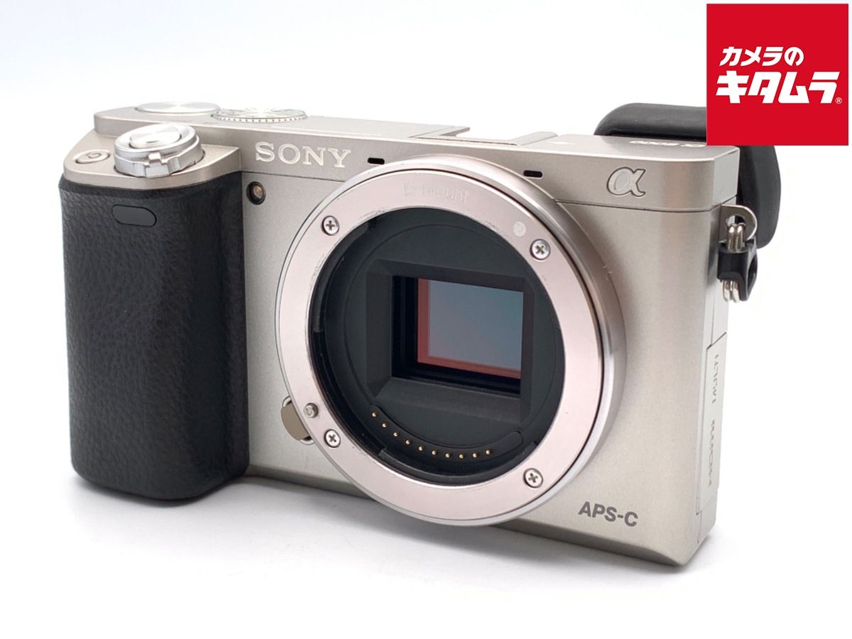 ソニー α6000 ボディ シルバー ILCE-6000 S