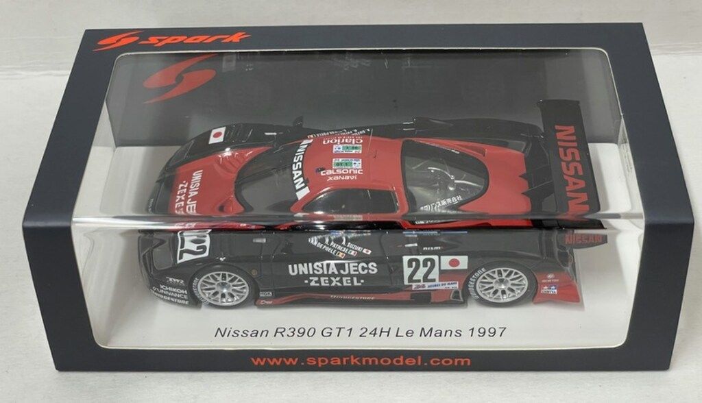 Spark model 1/43 Nissan R390 GT1 No.22 24H Le Mans 1997 A.Suzuki