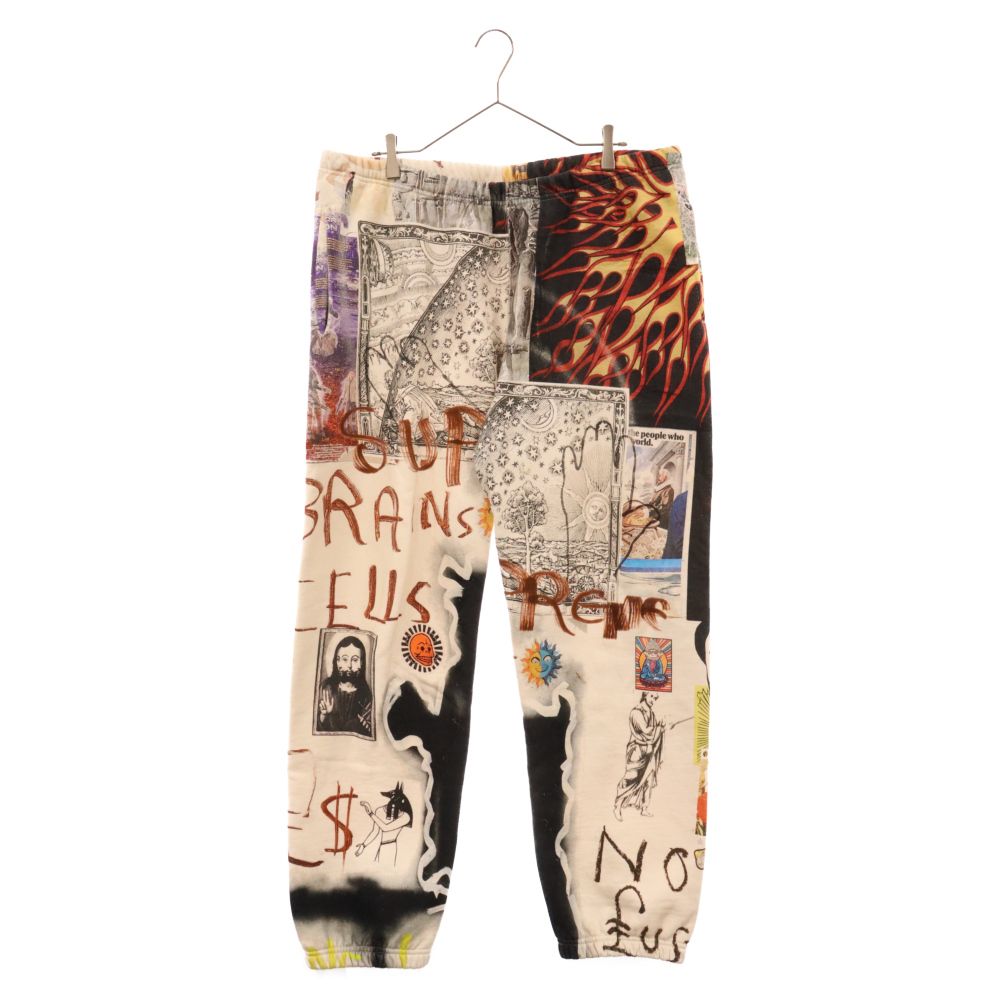 SUPREME (シュプリーム) 20AW LSD Spells Sweatpant Ivory マルチ  