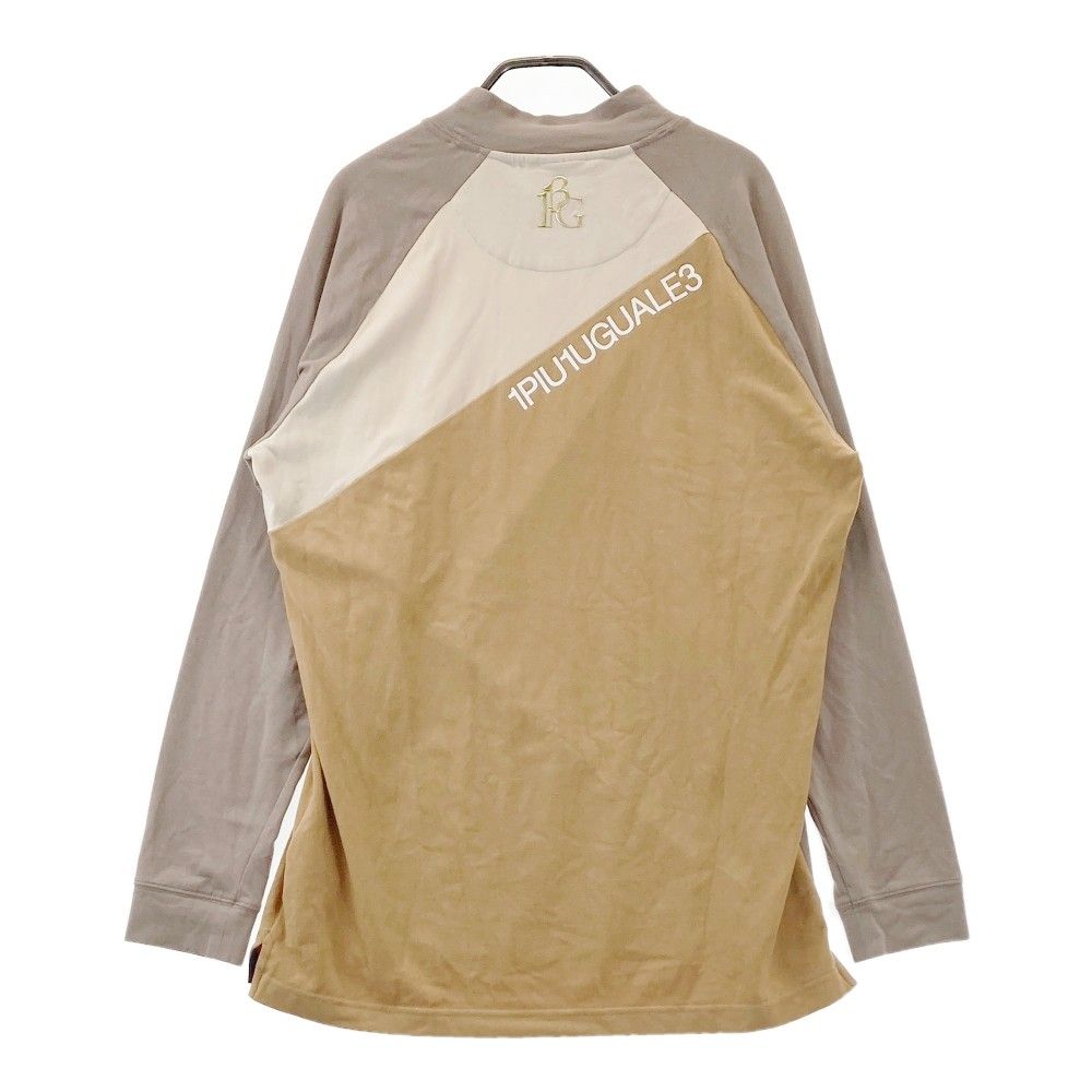 サイズ：5 1PIU1UGUALE3 GOLF 起毛 ハイネック 長袖Tシャツ ベージュ系