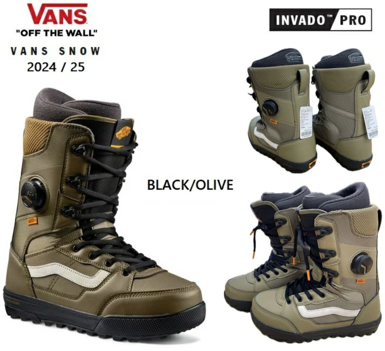 24-25 VANS/バンズ INVADO PRO インバド プロ27.5cm VANS 24-25 