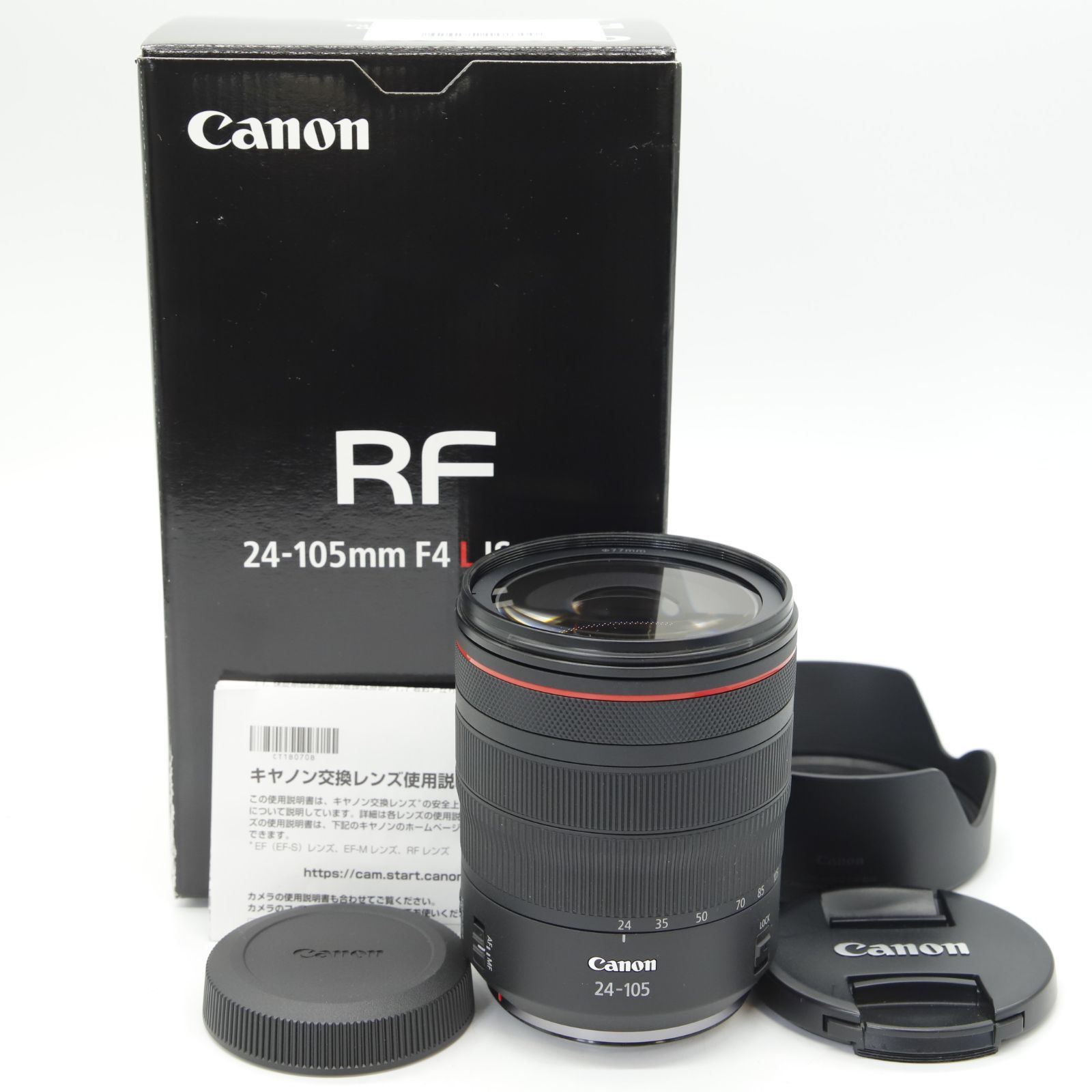 □ほぼ新品□ Canon 中望遠ズームレンズ RF24-105mm F4L IS USM EOSR 