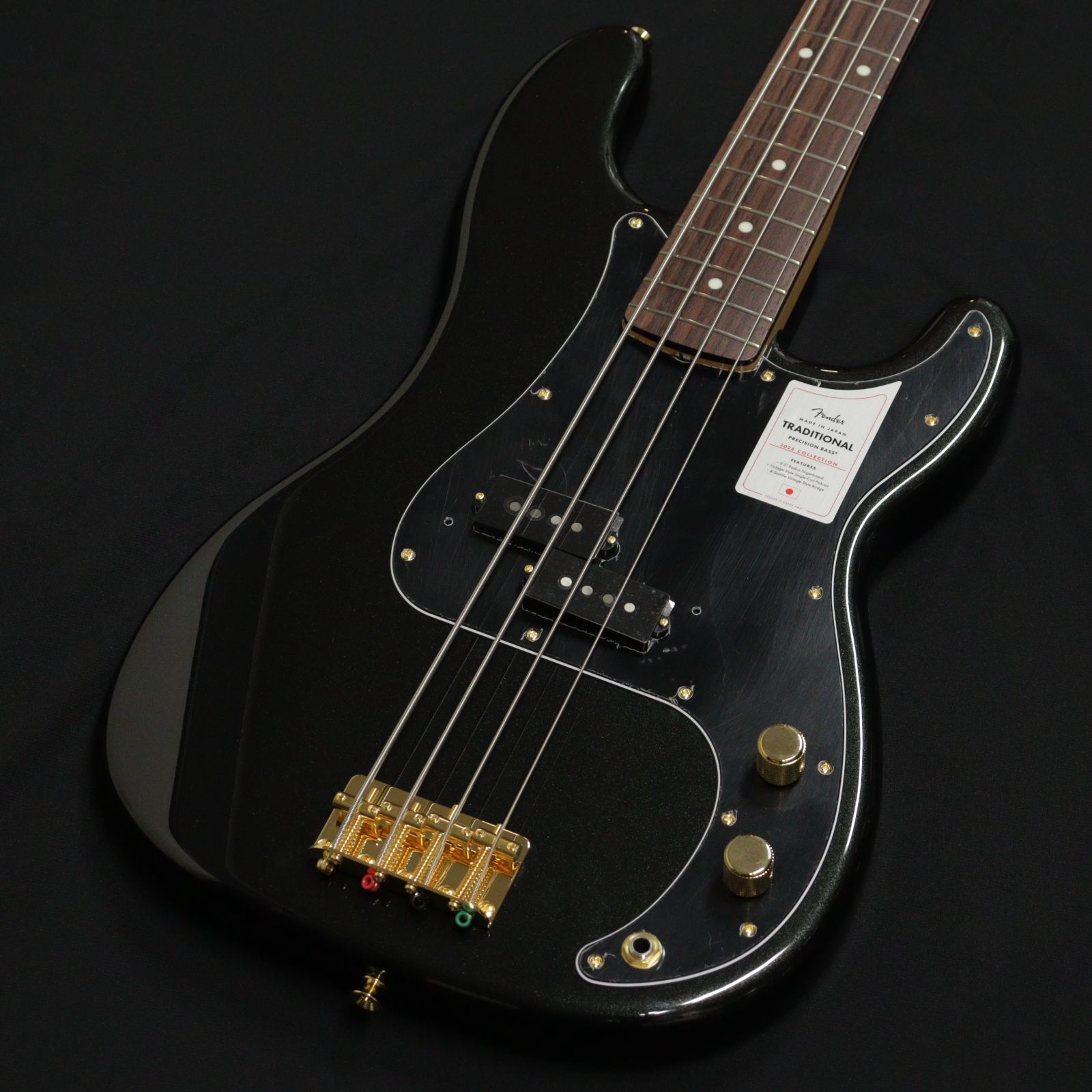 Fender Made in Japan Traditional 2025 Collection 60s Precision Bass Black Pearl