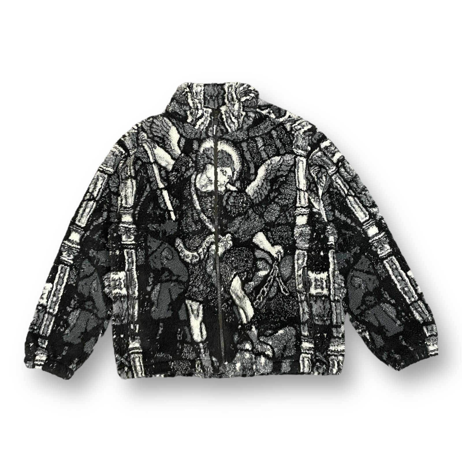 国内正規 美品 SUPREME 21SS Saint Michael Fleece Jacket セント