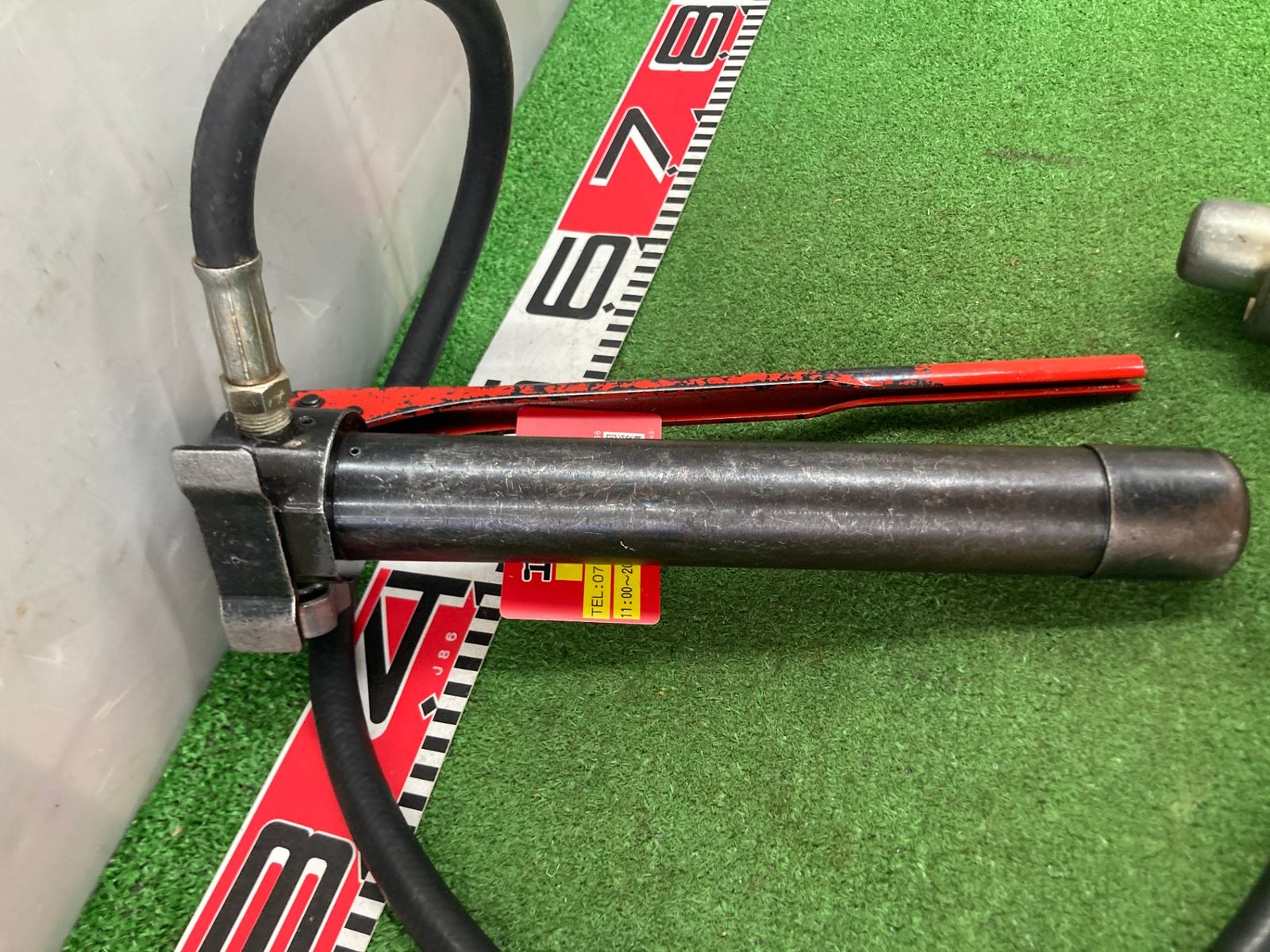 中古品】【0922】メーカー不明 手動油圧式パンチャー 型番不明 中古品】【0922】メーカー不明 手動油圧式パンチャー 型番不明
